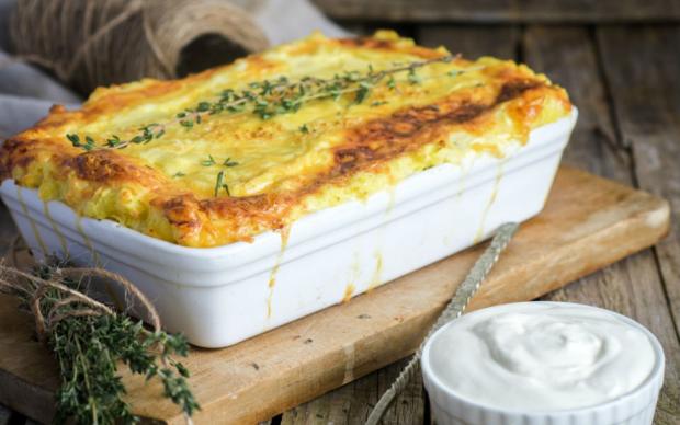 Fırında Kaşarlı Patates Püresi Tarifi