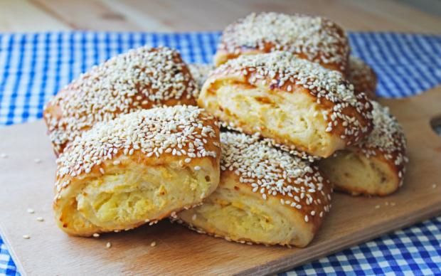 Katmerli Simit Poğaça Tarifi
