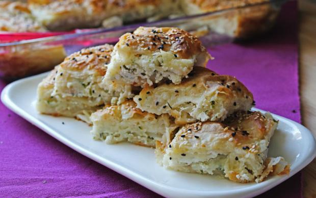 Sütlü Serpme Börek Tarifi