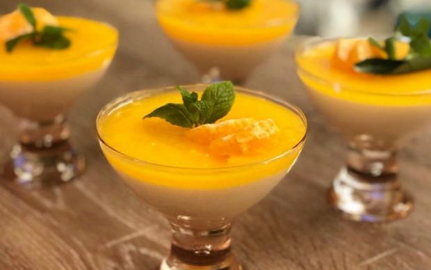 Mandalina Soslu Muhallebi Tarifi