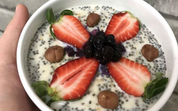 Chia Tohumlu Yulaflı Tatlı Tarifi