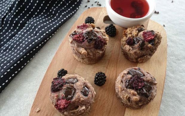 Böğürtlenli Cupcake Tarifi