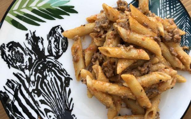 kiymali-penne-makarna-tarifi