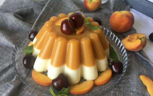 Şeftalili Puding Tarifi