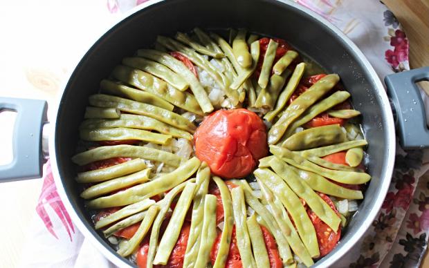 Zeytinyağlı Fasulye Dizmesi Tarifi