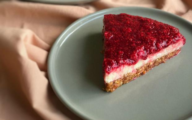 Frambuazlı Fit Cheesecake Tarifi