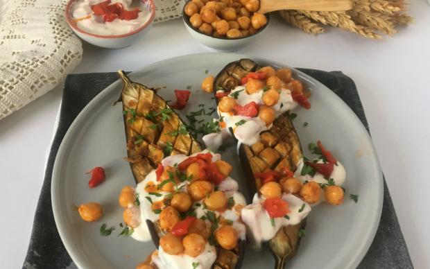 Fırında Çizgili Patlıcan Tarifi