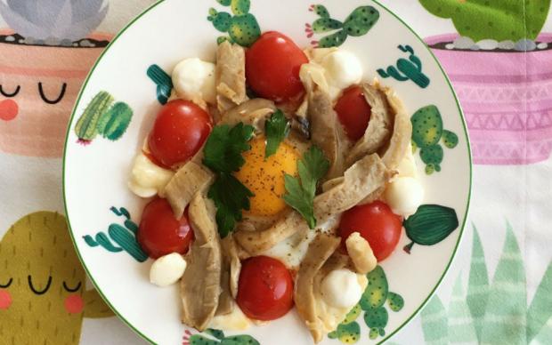 İstiridye Mantarlı Omlet Tarifi