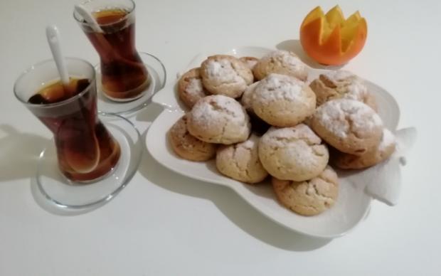 Mis kokulu portakallı kurabiye 
