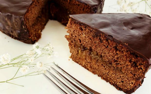 sekersiz-sacher-pasta