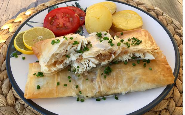 Baklava Yufkasında Levrek Fileto Tarifi