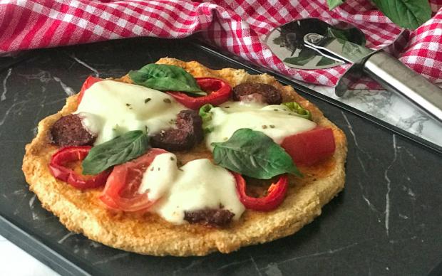 Yulaf Unlu Fit Pizza Tarifi