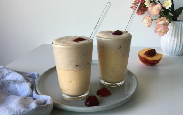 Şeftali ve Kirazlı Smoothie Tarifi