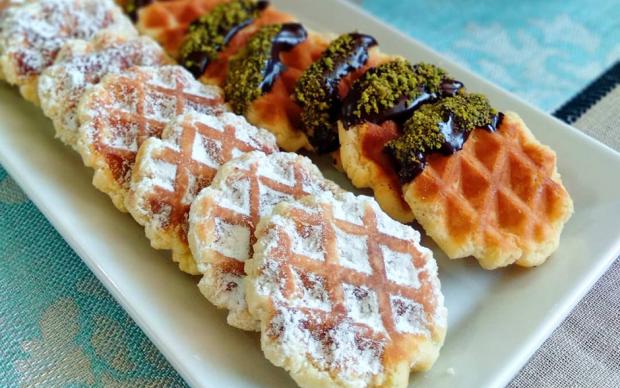 Waffle Kurabiye Tarifi
