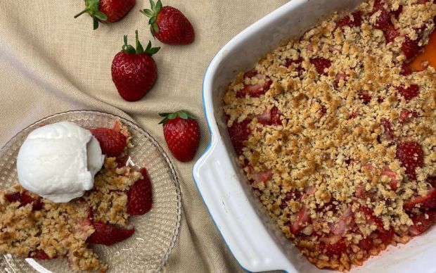 cilekli-crumble-tarifi-son