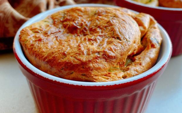 Ispanaklı Peynirli Sufle Tarifi
