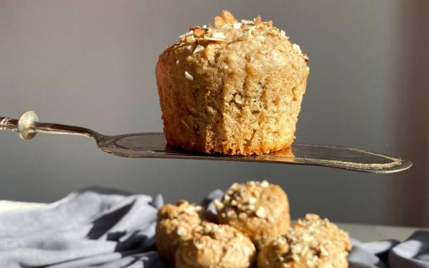 Muzlu Bademli Muffin Tarifi