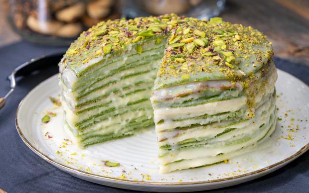 Ispanaklı Krep Pasta Tarifii