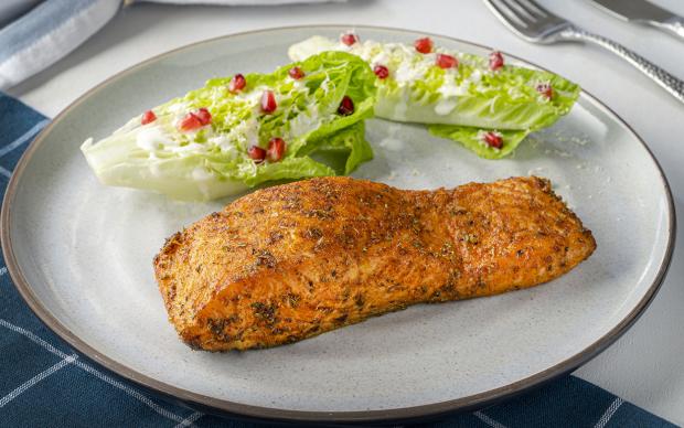 Airfryer'da Baharatlı Somon Tarifi