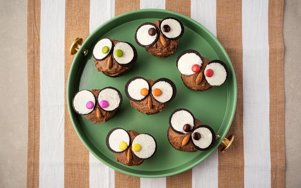 Baykuş Cupcake Tarifi