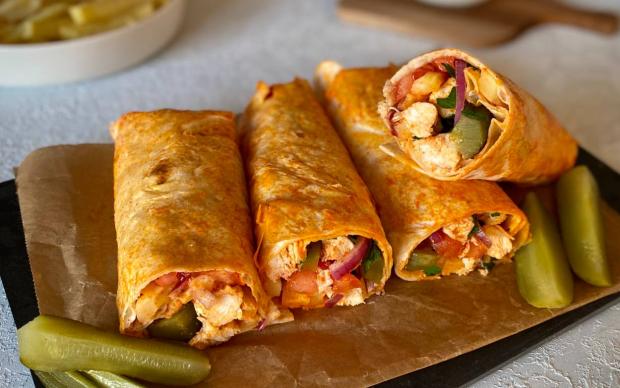 Soslu Tavuk Tantuni Tarifi