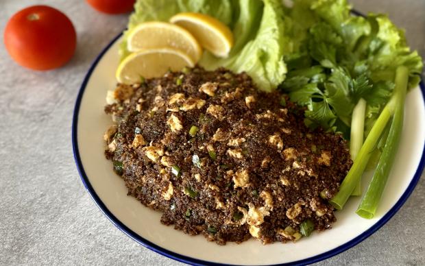 YUMURTALI ÇİĞ KÖFTE 