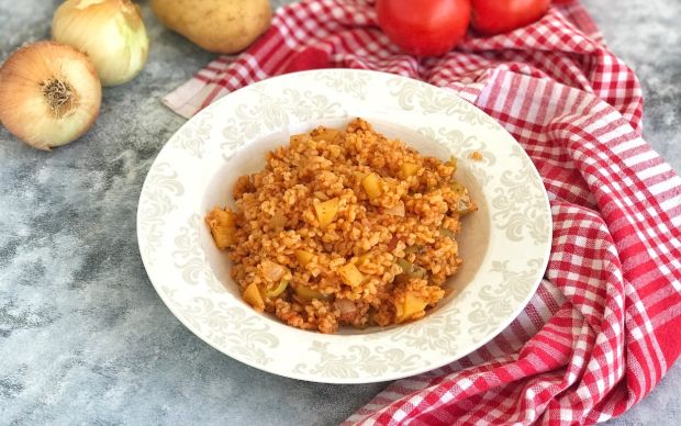 Patatesli Bulgur Pilavı Tarifi