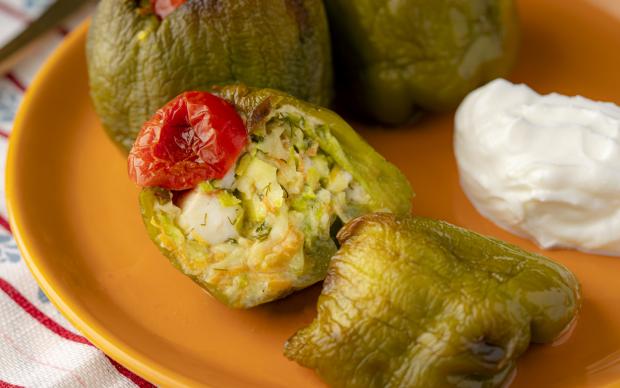 Mücverli Biber Dolması Tarifi