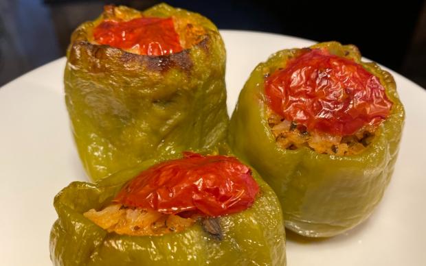 Zeytinyağlı Biber Dolması Tarifi