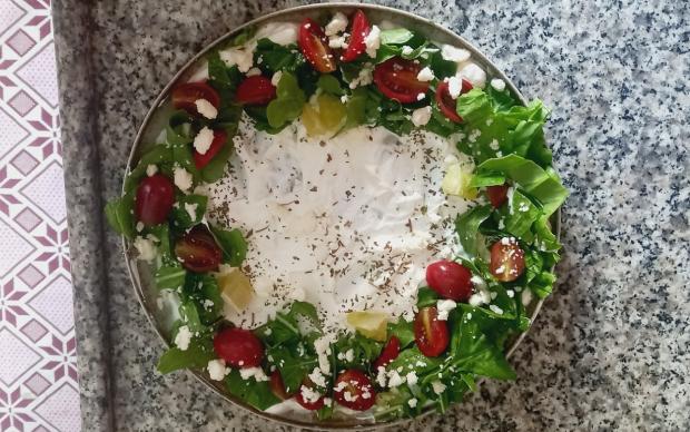 Peynirli Semizotu Salata