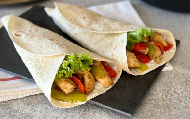 Tavuk Fajita Dürüm Tarifi