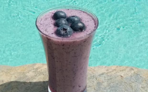 Yaban Mersinli Smoothie