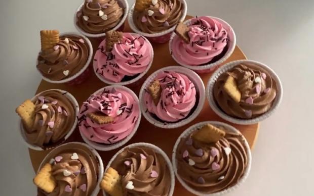 Muz Ganajlı Cupcake