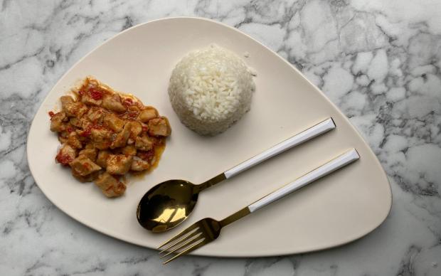 Soya Soslu Baharatlı Tavuk Sote