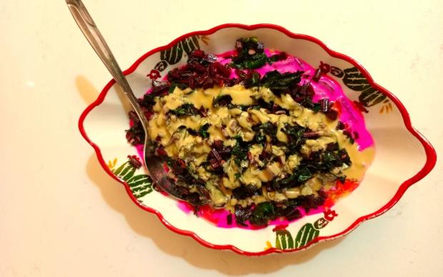 Tahinli Pancar Salatası Tarifi
