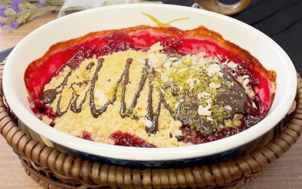 Vişneli Crumble Tarifi