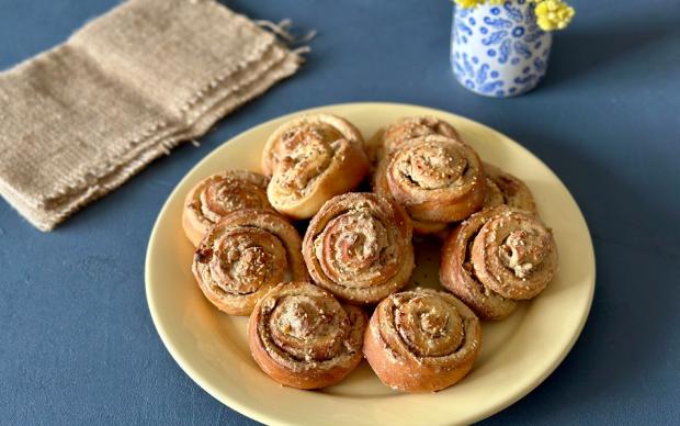 Tarçınlı Rulo Çörek Tarifi