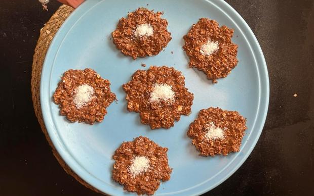 Sağlıklı Brownie Kurabiye Tarifi Aşama 1