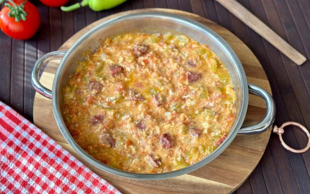 Sucuklu Menemen Tarifi