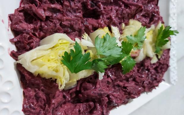Siyah Havuç Tarator Aşama 1