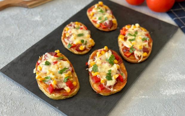 Airfryer’da Patates Pizza Tarifi