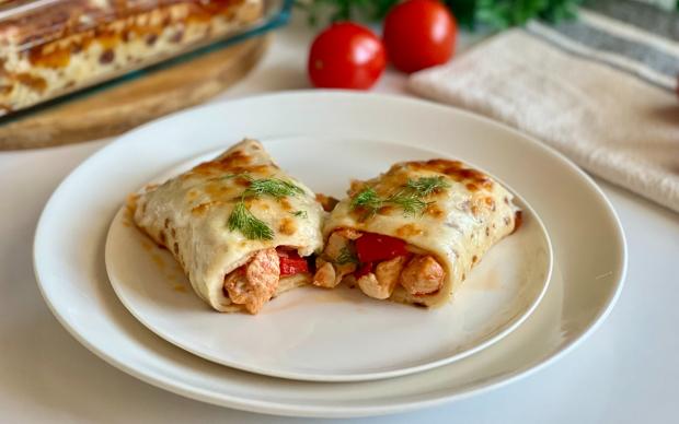 Tavuklu Krep Sarma Tarifi