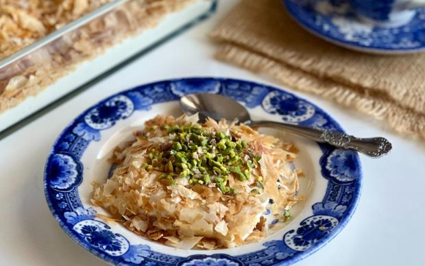Baklava Tadında Muhallebi Tarifi