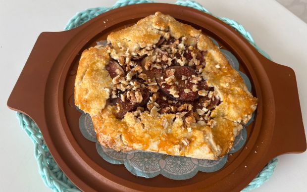 Keçi Peynirli İncirli Galette Aşama 1