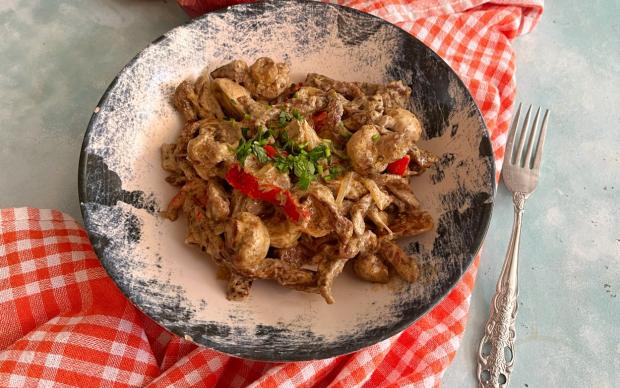 Kremalı Mantarlı Et Tarifi
