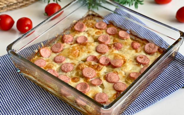 Sosisli Patates Graten Tarifi
