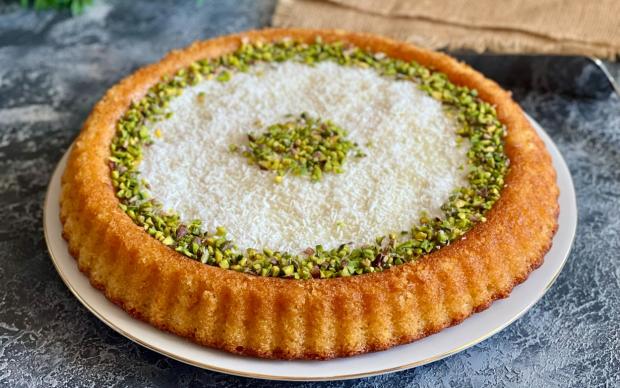 Tart Kalıbında Revani Tarifi