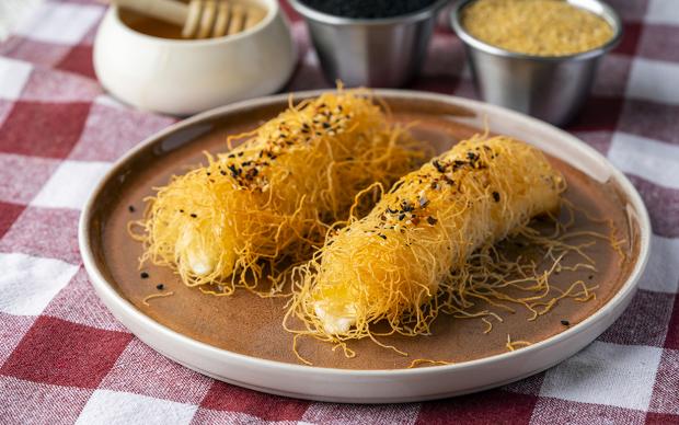 Ballı Peynirli Kadayıf Sarma Tarifi