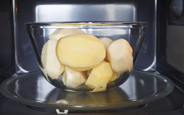 Mikrodalgada Patates