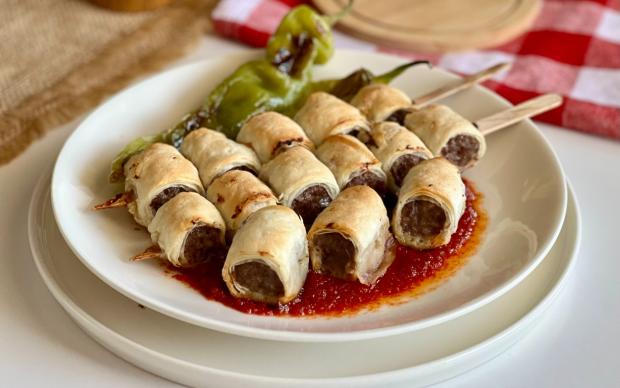 Yufkalı Sarma Köfte Tarifi
